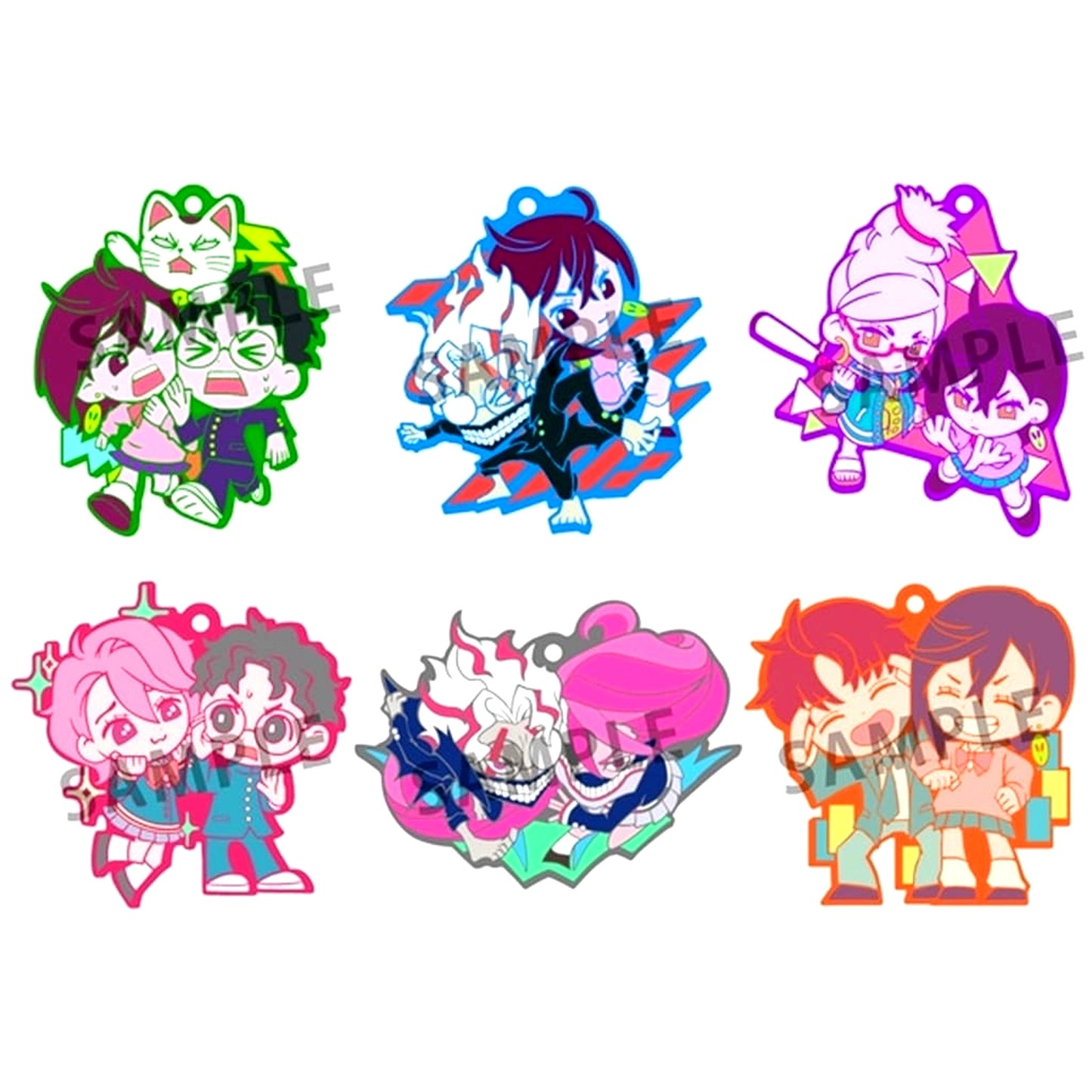 Dandadan Rubber Mascot Buddy Collection Complete Set of 6 [USED]
