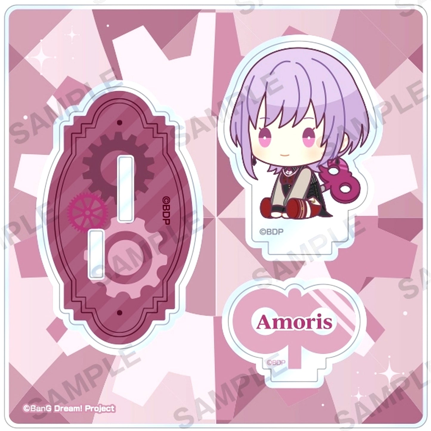 Amoris BanG Dream! Ave Mujica Petatto Nejimaki Ver. Diorama Acrylic Stand [USED]