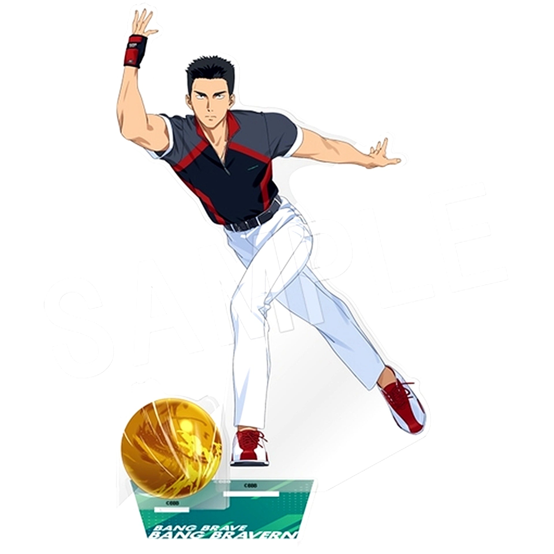 Isami Ao ROUND1 Collab Ver. Brave Bang Bravern! Acrylic Figure Stand [USED]