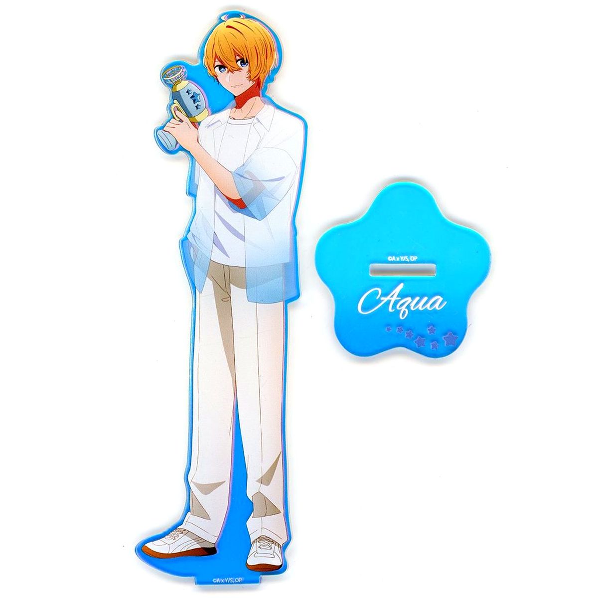 Aquamarine Hoshino Oshi No Ko Aurora Acrylic Stand Bubble Ver. [USED]