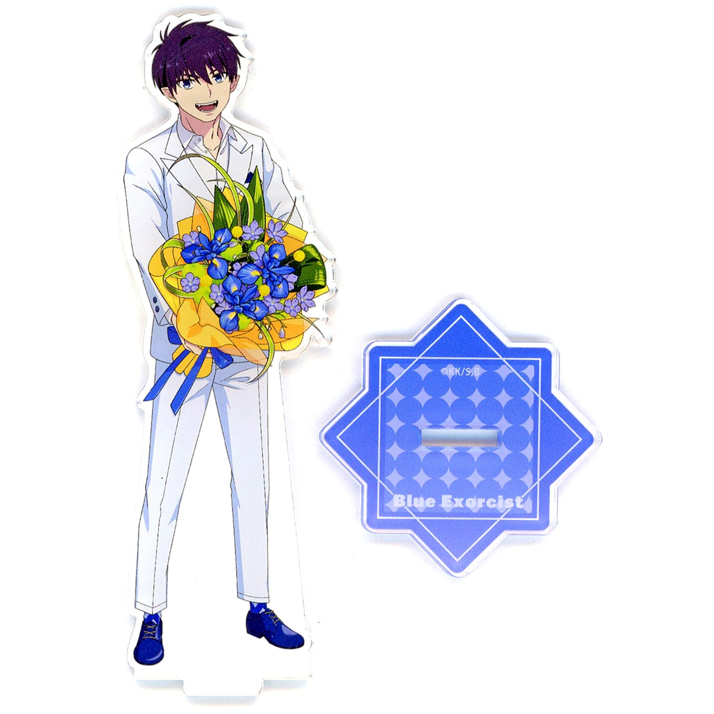 Rin Okumura Acrylic Stand Blue Exorcist Shimane Illuminati Saga Collaboration Cafe in SMILE BASE CAFE [USED]