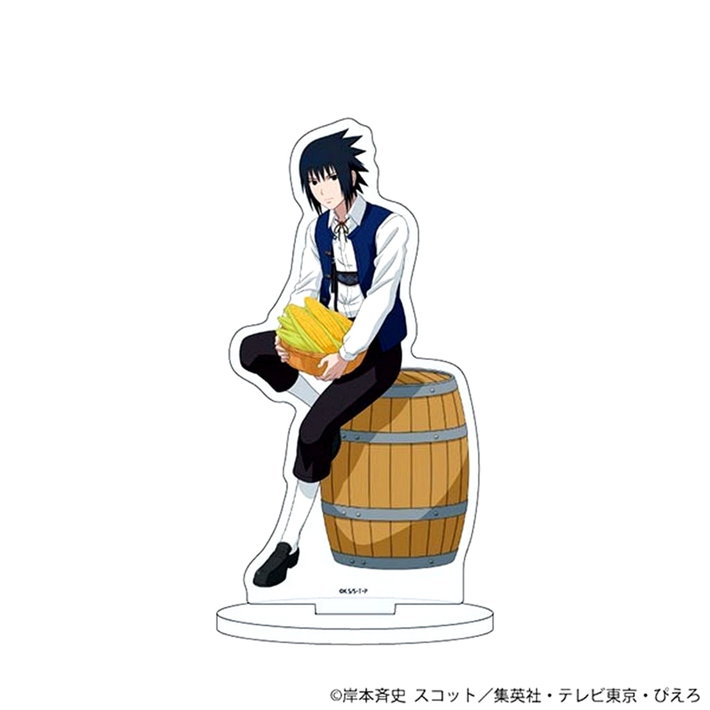 Sasuke Uchiha 43. Naruto Shippuden Harvest Festival Ver. Illustration Acrylic Stand [USED]