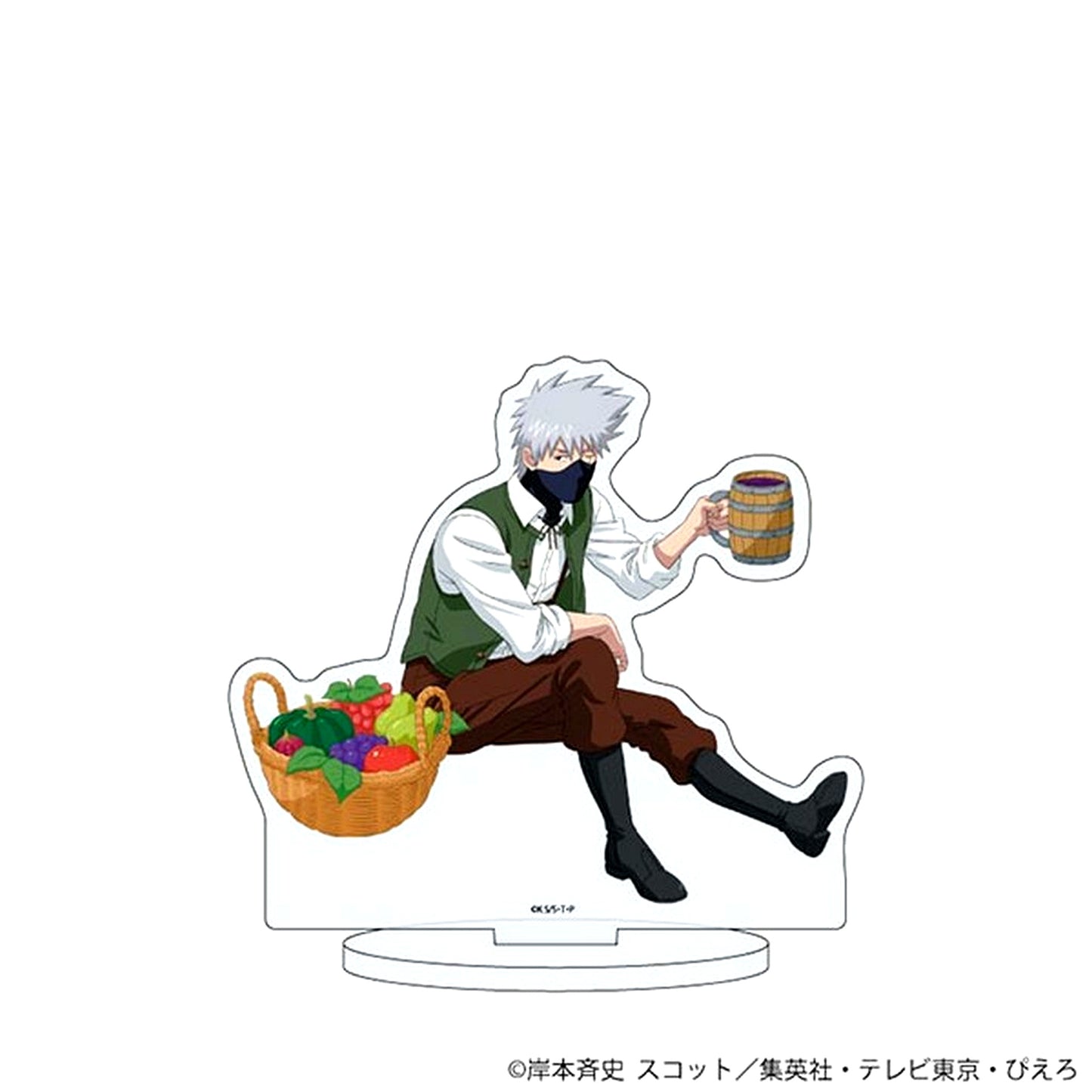 Kakashi Hatake 45. Naruto Shippuden Harvest Festival Ver. Illustration Acrylic Stand [USED]
