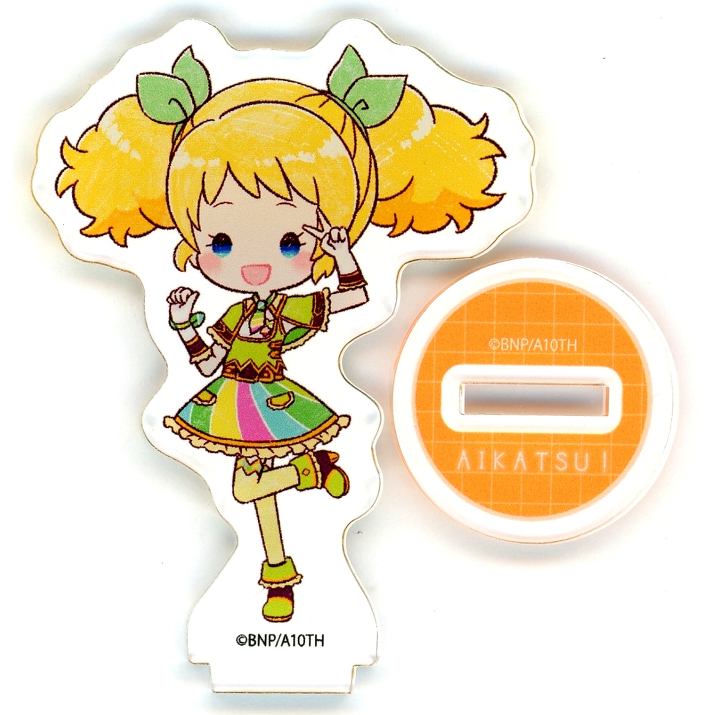 Kii Saegusa 07. School Dress Ver. Aikatsu! Acrylic Petit Stand GraffArt Illustration [USED]