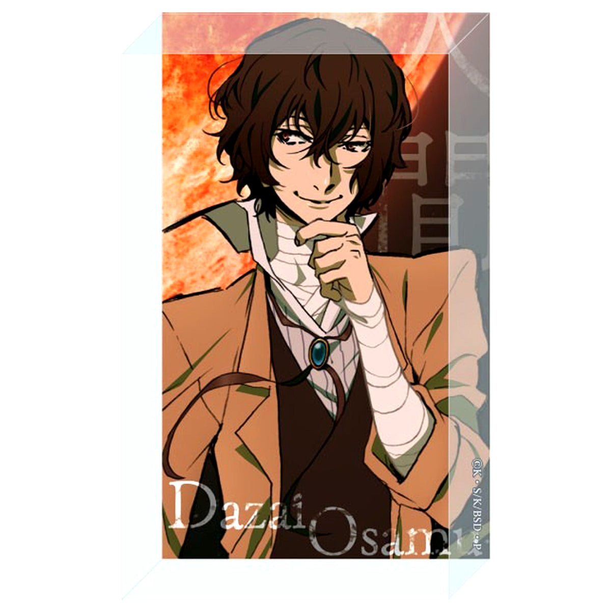 Osamu Dazai Dead Apple Ver. Acrylic Block Bungo Stray Dogs [USED]