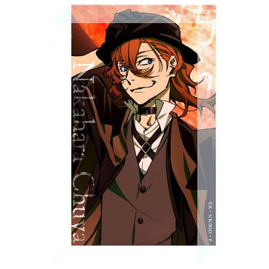 Chuya Nakahara Dead Apple Ver. Acrylic Block Bungo Stray Dogs [USED]