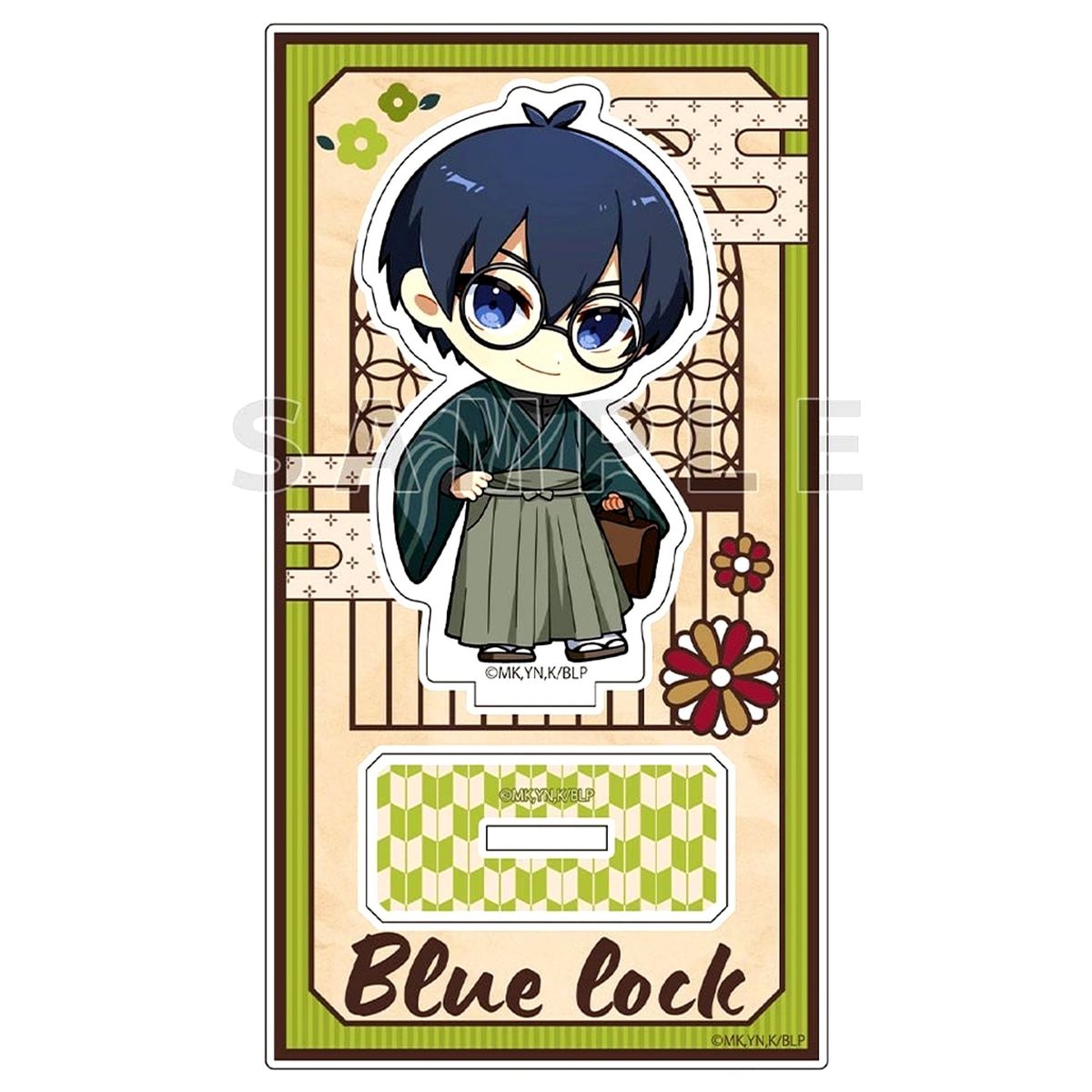 Yoichi Isagi Retro Roman Blue Lock Acrylic Stand [USED]