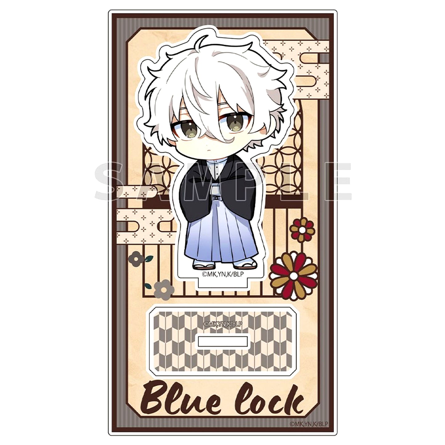 Seishiro Nagi Retro Roman Acrylic Stand Blue Lock [USED]