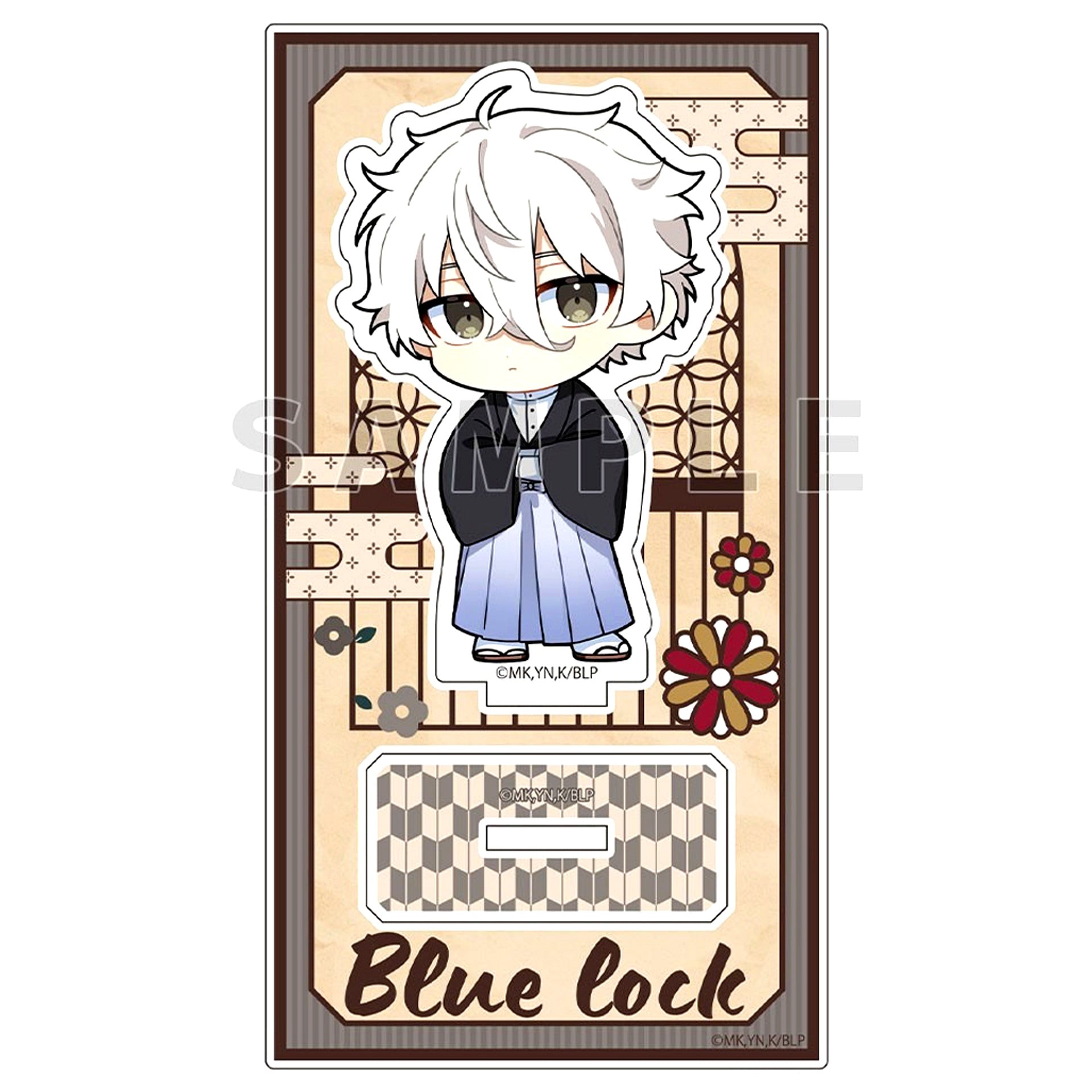 Seishiro Nagi Retro Roman Acrylic Stand Blue Lock [USED]