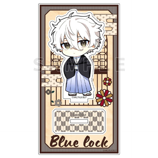Seishiro Nagi Retro Roman Acrylic Stand Blue Lock [USED]