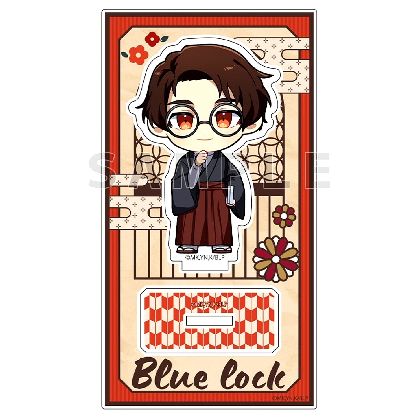 Kenyu Yukimiya Retro Romance Blue Lock Acrylic Stand [USED]