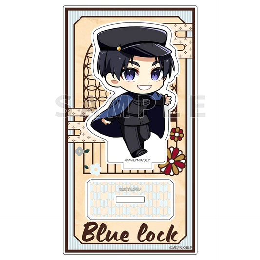 Nijiro Nanase Retro Roman Acrylic Stand Blue Lock [USED]