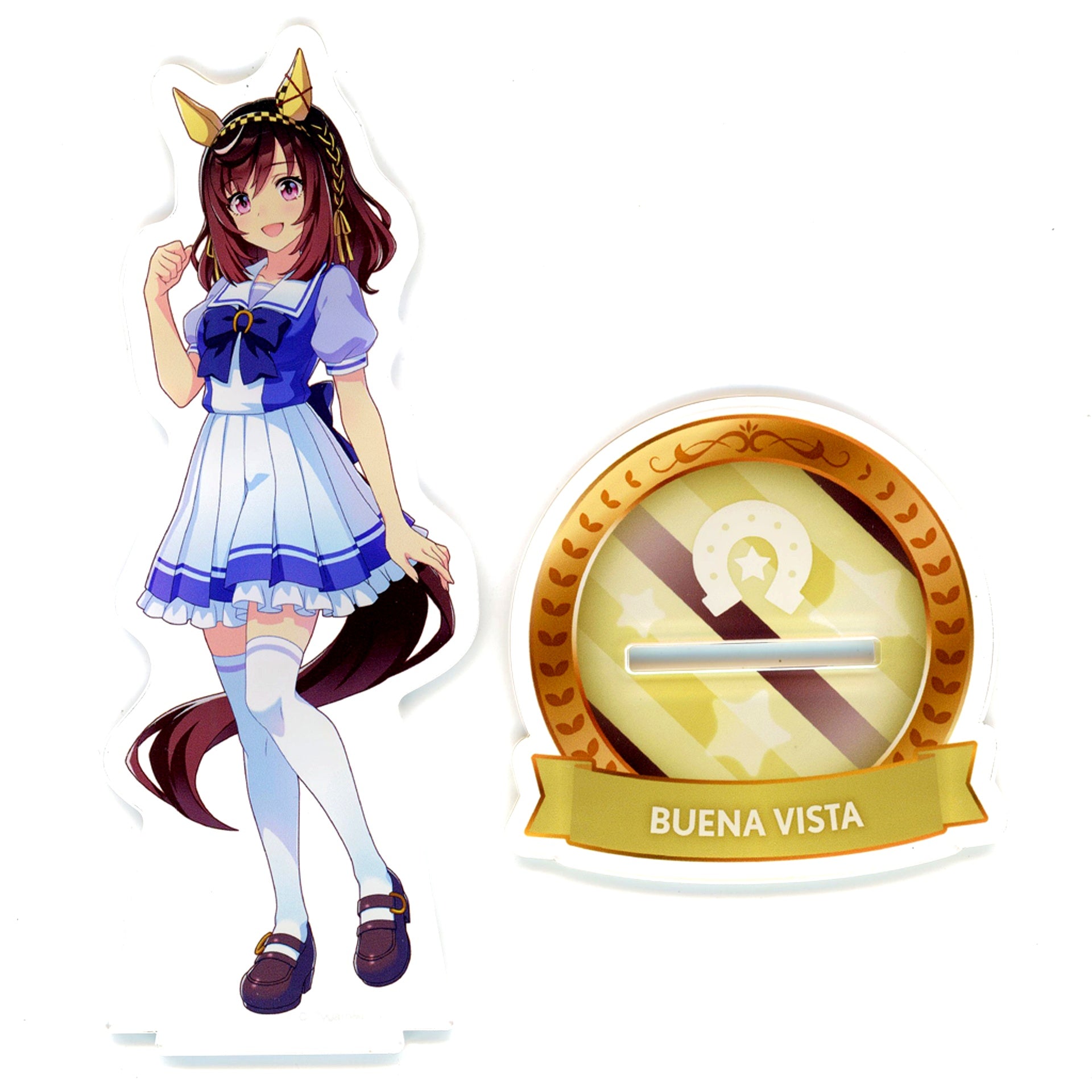 Buena Vista Uma Musume Pretty Derby Official Acrylic Stand School Uniform Ver. [USED]