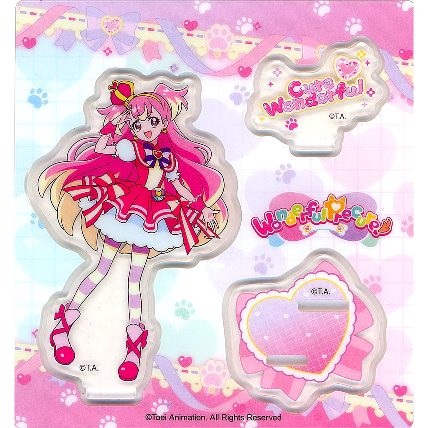 Cure Wonderful Wonderful Precure! Acrylic Stand China Limited [USED]