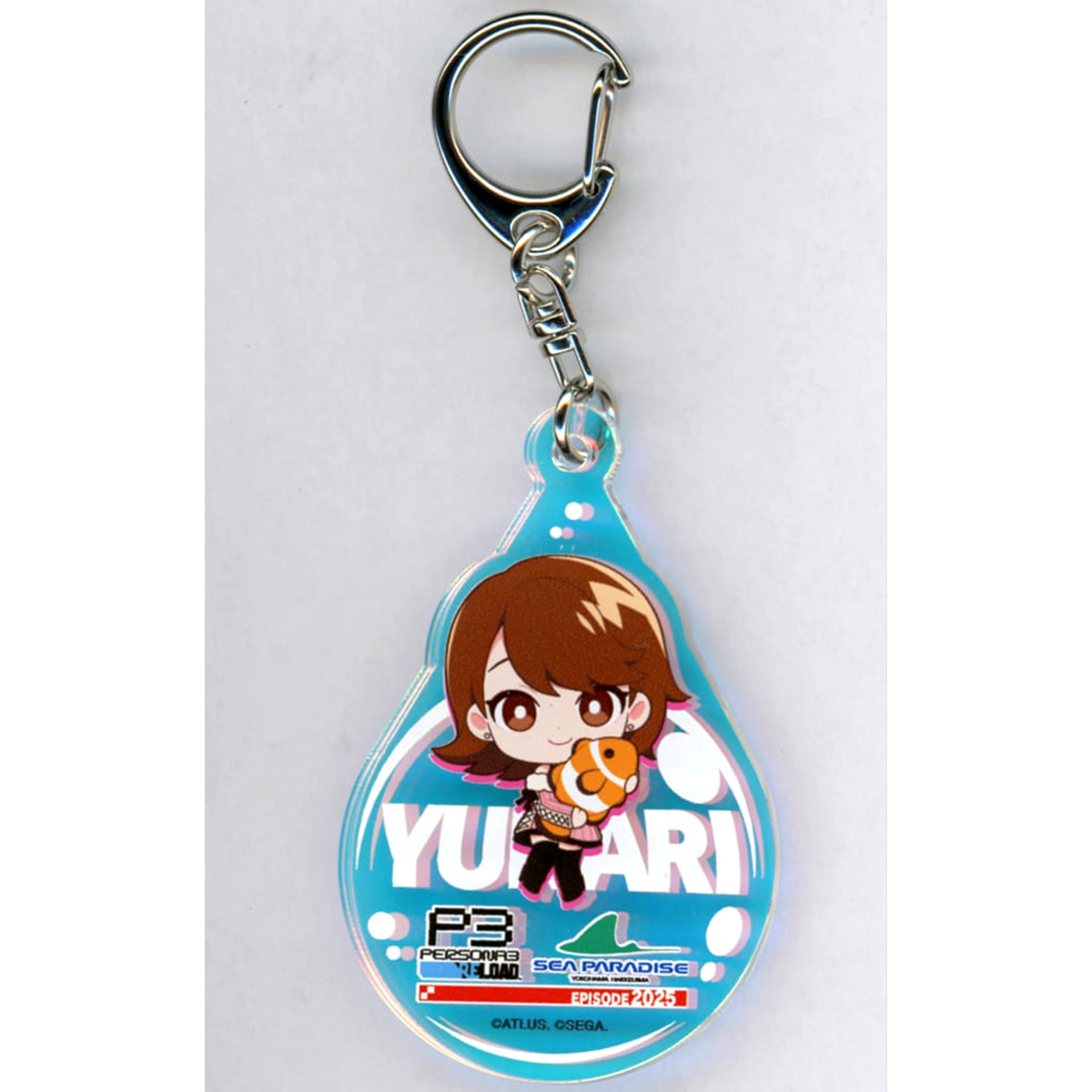 Persona 3 Reload Yukari Takeba Aurora Acrylic Keychain Yokohama Hakkeijima Sea Paradise EPISODE 2025 Exclusive Keychains [USED]