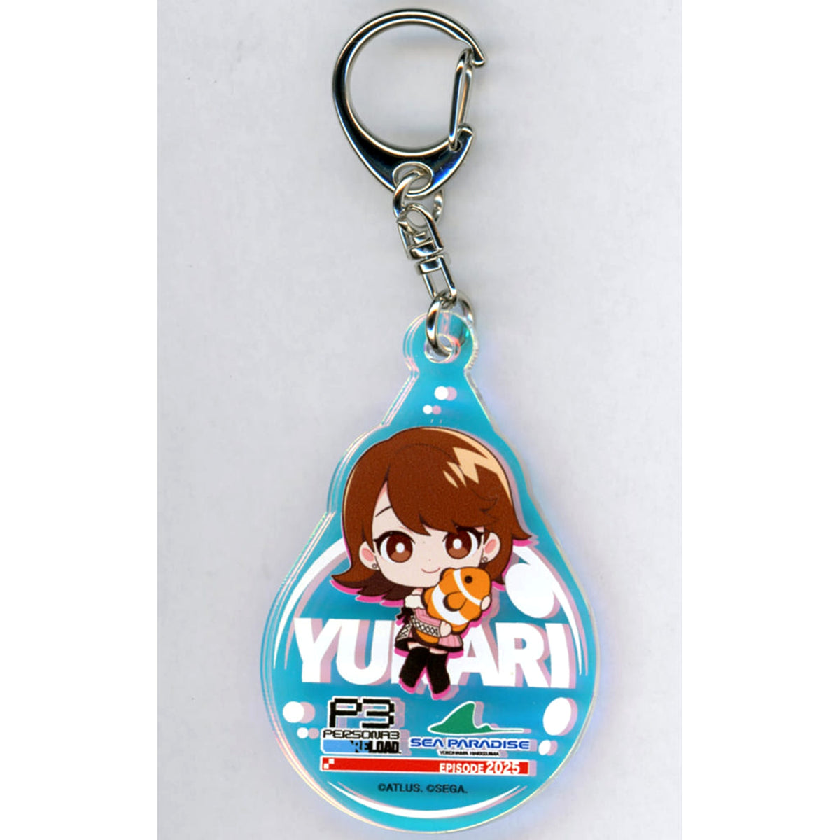 Persona 3 Reload Yukari Takeba Aurora Acrylic Keychain Yokohama Hakkeijima Sea Paradise EPISODE 2025 Exclusive Keychains [USED]