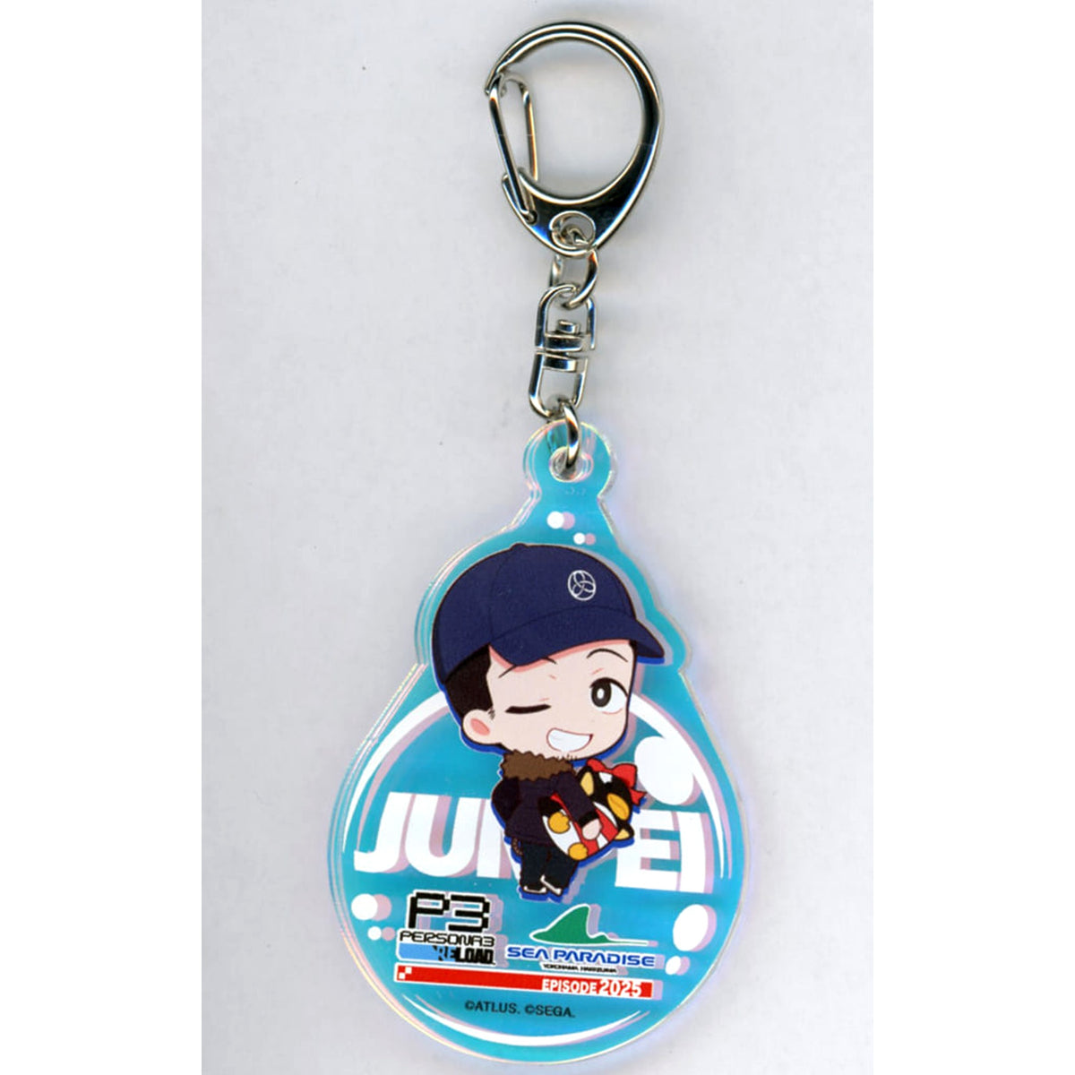 Persona 3 Reload Junpei Iori Aurora Acrylic Keychain Yokohama Hakkeijima Sea Paradise EPISODE 2025 Exclusive Keychains [USED]