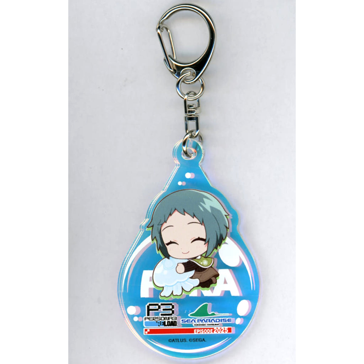 Persona 3 Reload Fuka Yamagishi Aurora Acrylic Keychain Yokohama Hakkeijima Sea Paradise EPISODE 2025 Exclusive Keychains [USED]