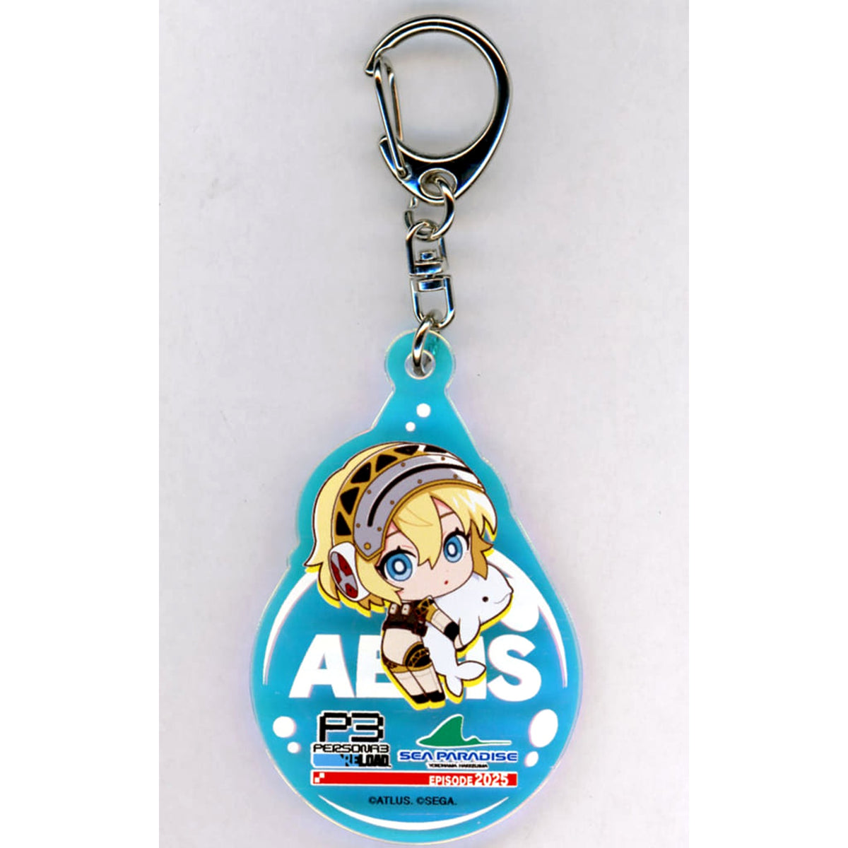 Persona 3 Reload Aigis Aurora Acrylic Keychain Yokohama Hakkeijima Sea Paradise EPISODE 2025 Exclusive Keychains [USED]
