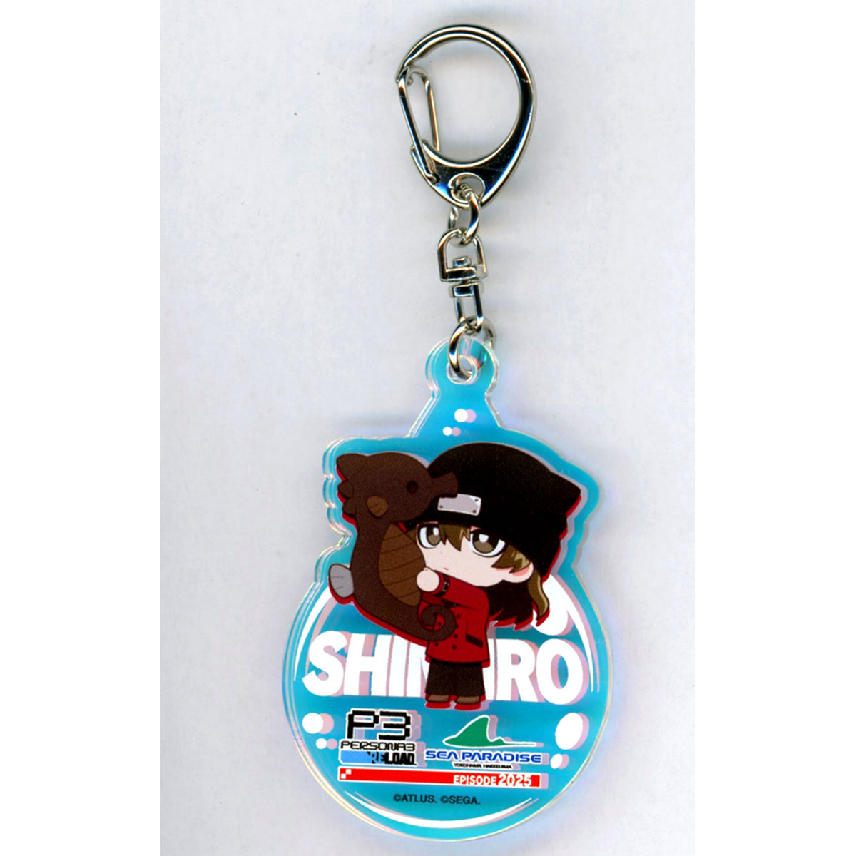Shinjiro Aragaki Persona 3 Reload Aurora Acrylic Keychain Yokohama Hakkeijima Sea Paradise EPISODE 2025 [USED]