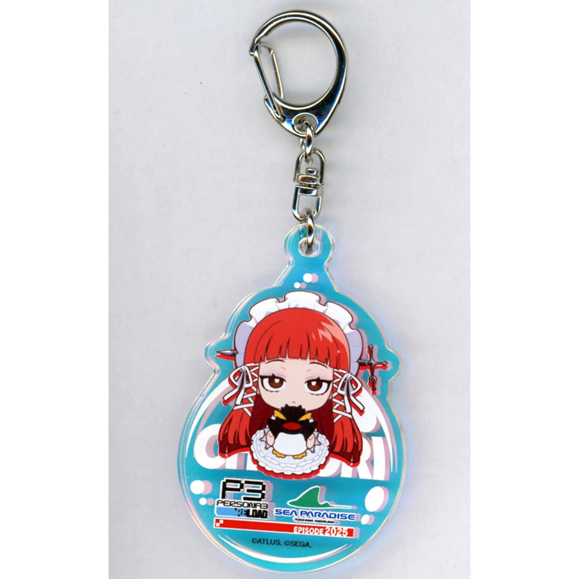 Persona 3 Reload Chidori Aurora Acrylic Keychain Yokohama Hakkeijima Sea Paradise EPISODE 2025 Exclusive Keychains [USED]