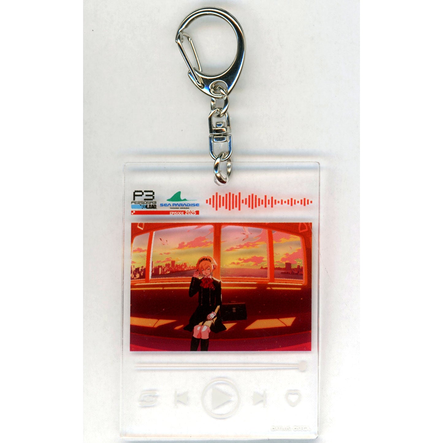 Aigis Persona 3 Reload Acrylic Keychain Yokohama Hakkeijima Sea Paradise EPISODE 2025 [USED]