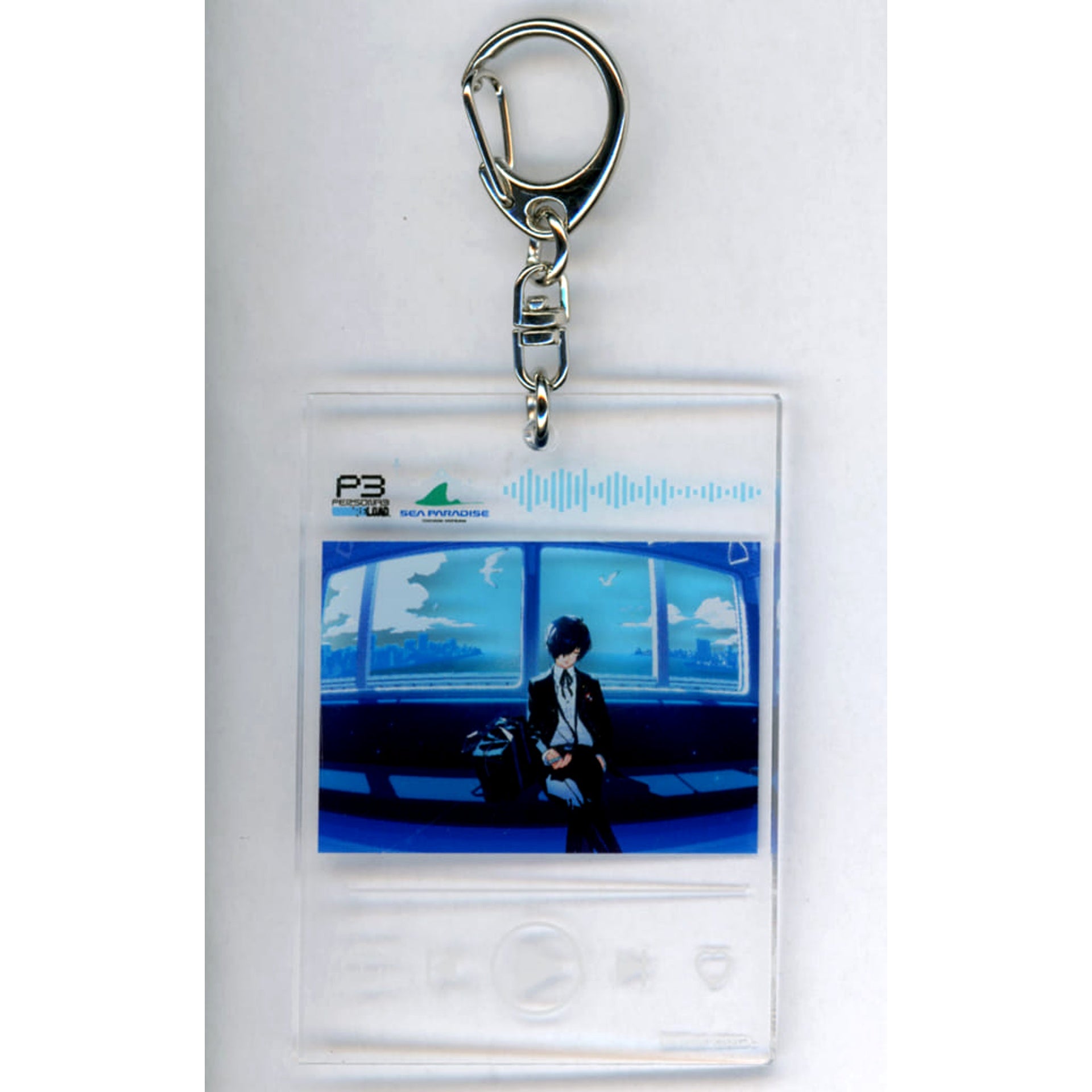Persona 3 Reload Protagonist Acrylic Keychain Yokohama Hakkeijima Sea Paradise EPISODE 2025 Exclusive Keychains [USED]
