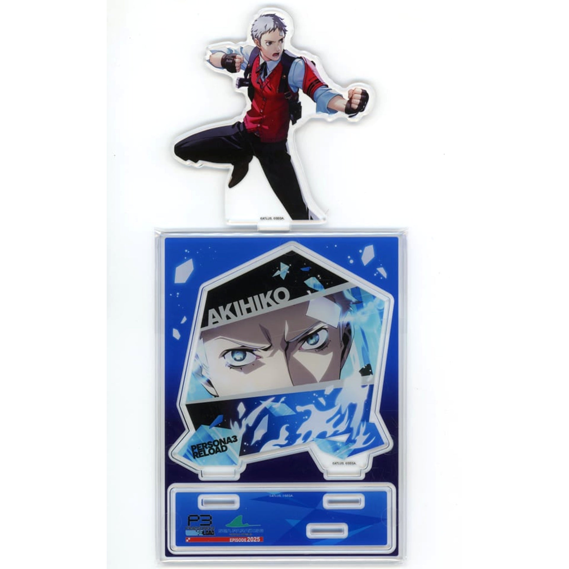 Persona 3 Reload Akihiko Sanada Acrylic Diorama Yokohama Hakkeijima Sea Paradise EPISODE 2025 Exclusive Acrylic Item [USED]