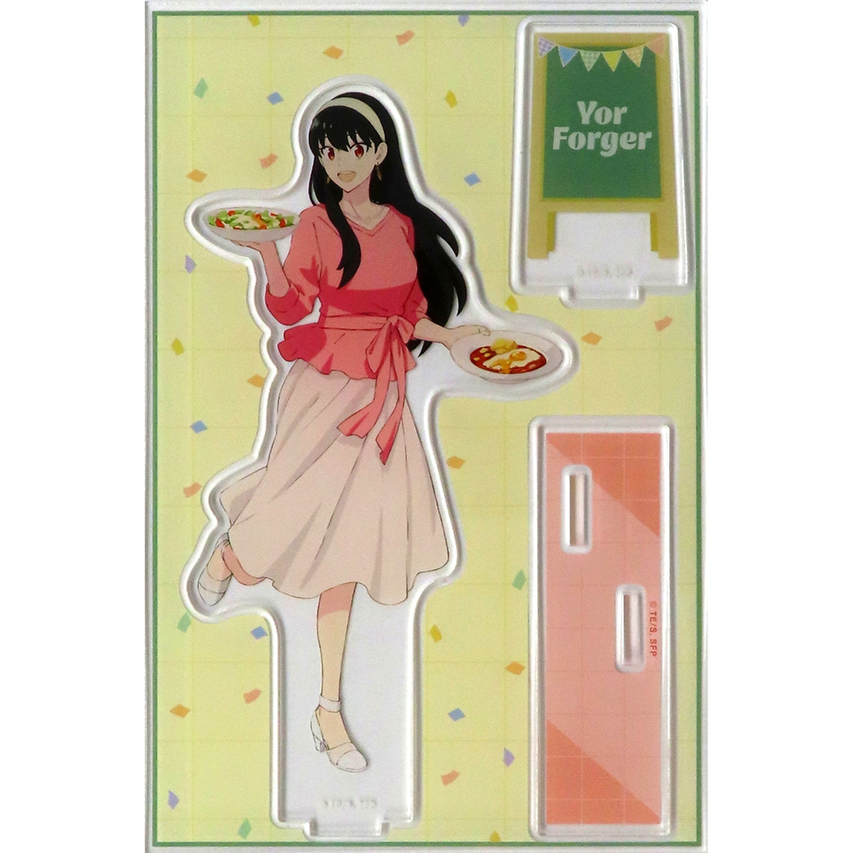 Yor Forger TV Anime Spy x Family Illustration Holiday Party Ver. Acrylic Stand POP UP STORE in Loft [USED]