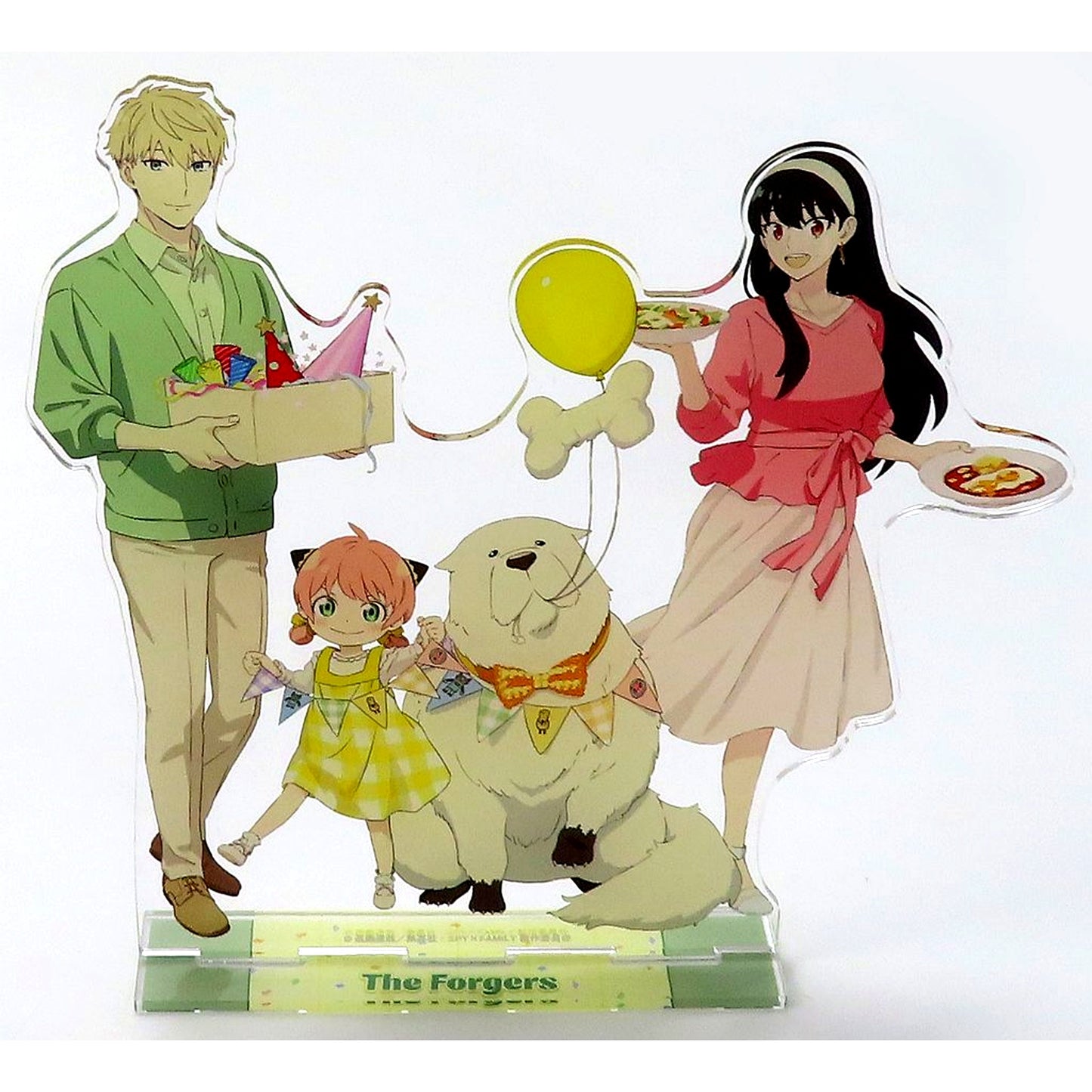 Forger Family Illustration Holiday Party Ver. Acrylic Stand TV Anime Spy x Family POP UP STORE in Loft [USED]