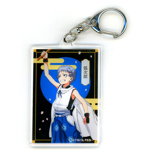 Kojiro Trading Acrylic Keychain Iza Kamakura The Elusive Samurai Machiaruki [USED]