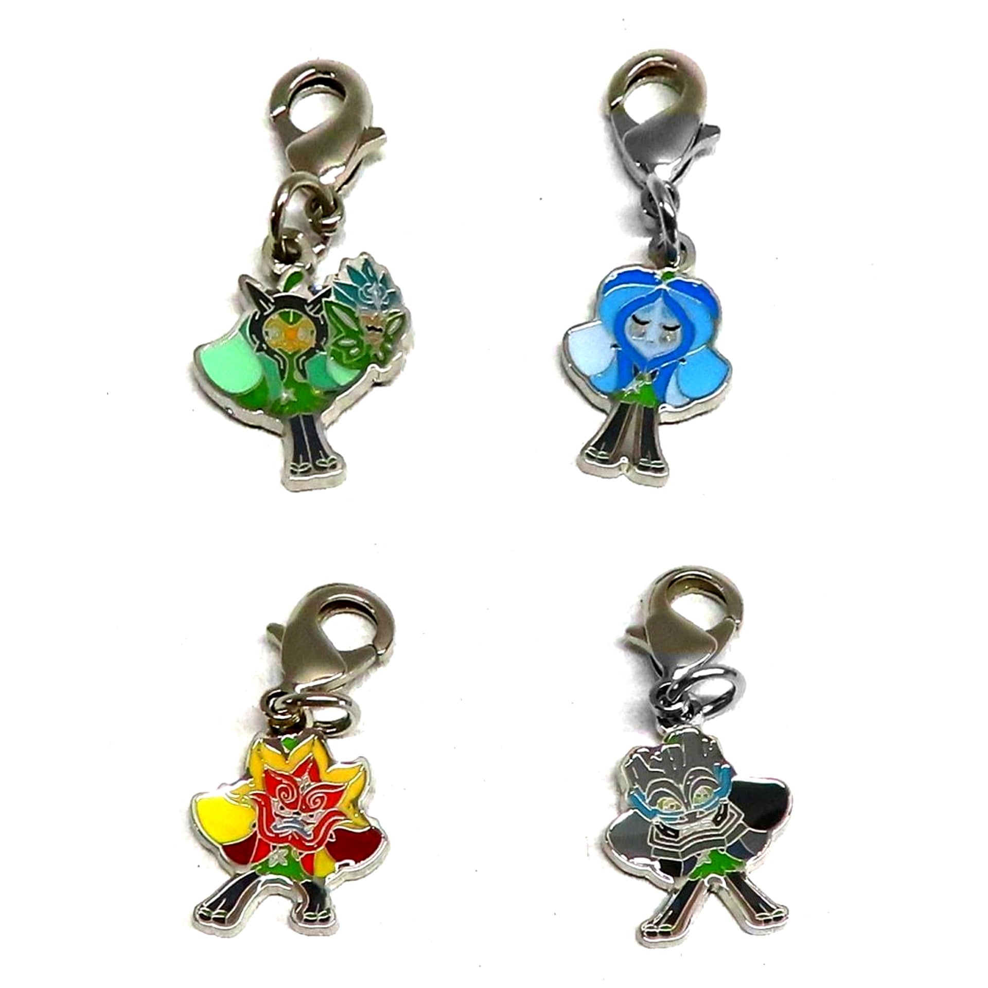 1017 Ogerpon Pokemon National Pokedex Metal Charm Pokemon Center Ltd [USED]