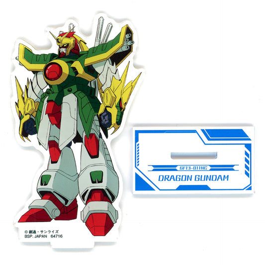Mobile Fighter G Gundam Dragon Gundam Ichiban Kuji 30th Anniversary Mobile Fighter Acrylic Stand 1 Prize D [USED]