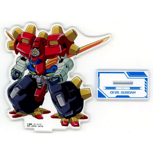 Mobile Fighter G Gundam Devil Gundam Ichiban Kuji 30th Anniversary Mobile Fighter Acrylic Stand 1 Prize D [USED]