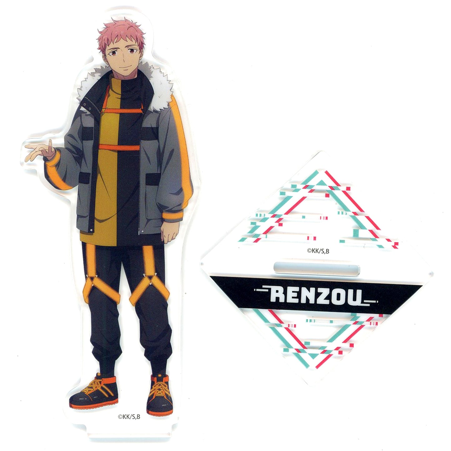Renzo Shima Acrylic Stand Blue Exorcist Shimane Illuminati Saga Touring POP UP SHOP in TSUTAYA [USED]