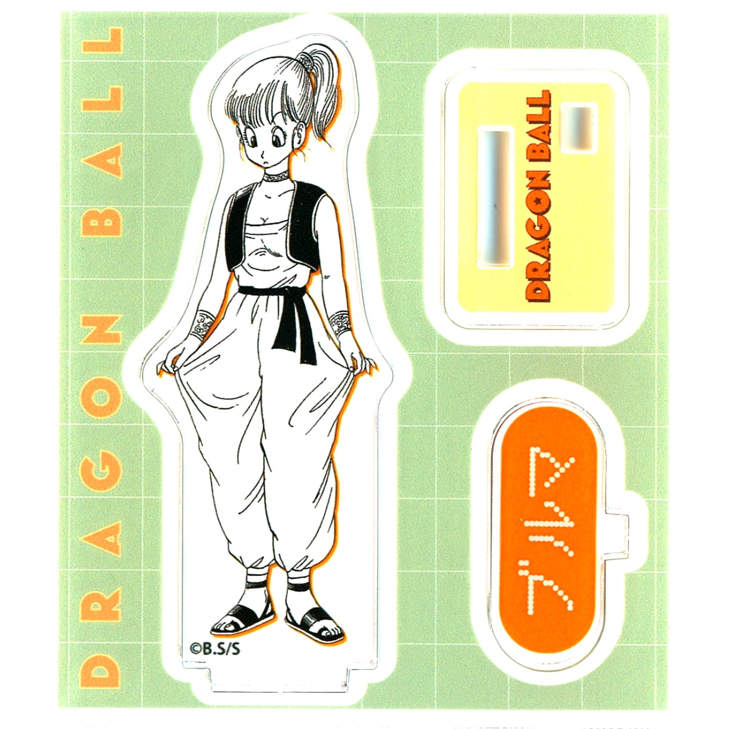 Bulma Dragon Ball Acrylic Figure Collection Youth Arc [USED]
