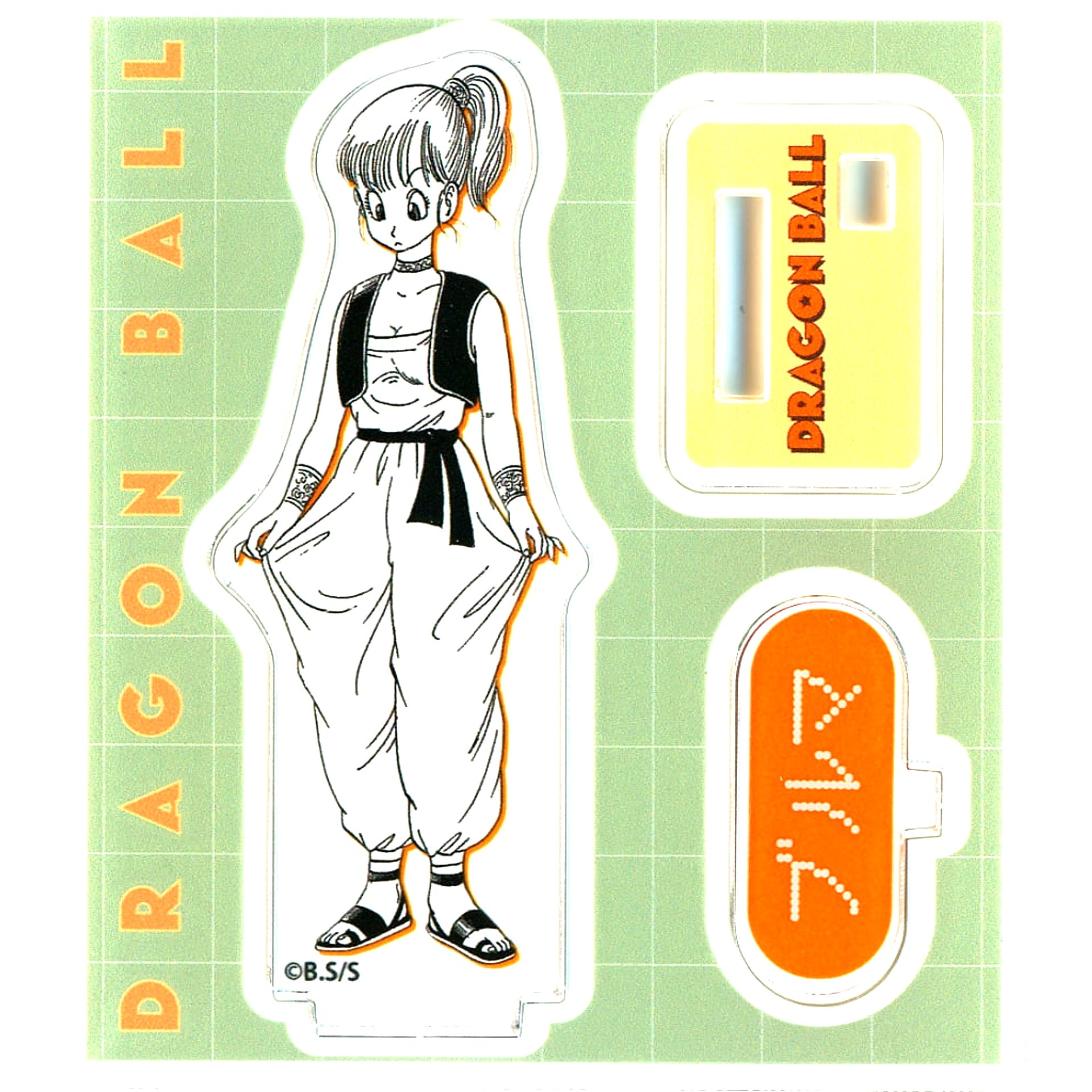 Bulma Dragon Ball Acrylic Figure Collection Youth Arc [USED]