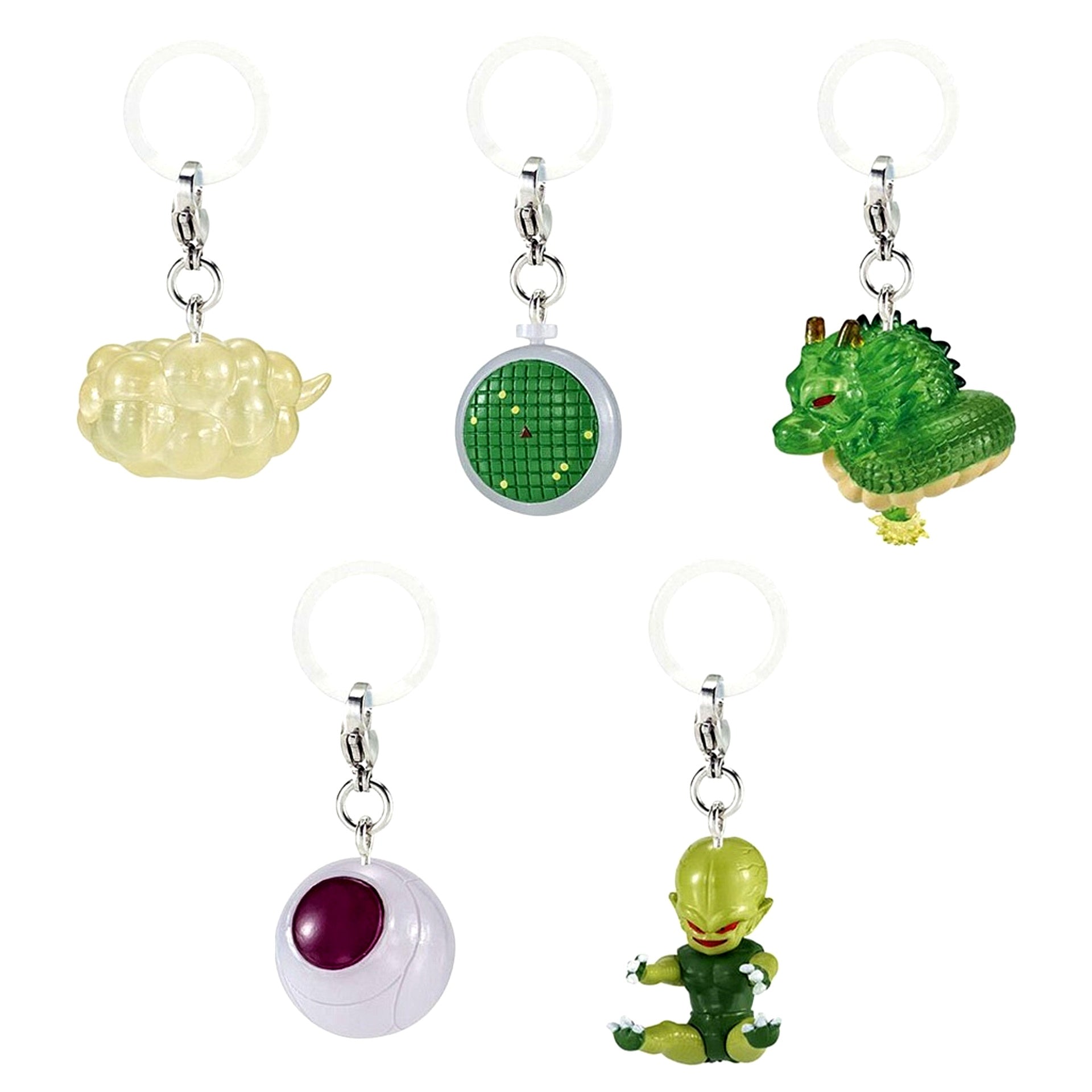 Set of 5 Dragon Ball Mejirushi Accessory [USED]