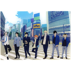Haikyu!! Shoyo Hinata & Others Acrylic Art Panels Tokyu!! Ver. Special Collaboration Tokyu Group Exclusive Acrylic Item [USED]