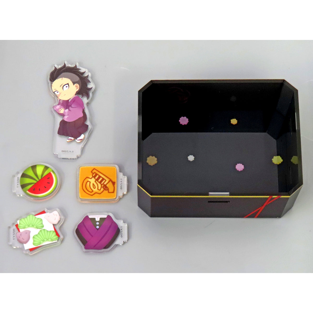 Genya Shinazugawa 3D Acrylic Stand Demon Slayer: Kimetsu no Yaiba x ufotable Cafe / Machi Asobi Cafe Genya Shinazugawa Birthday Festival 2025 [USED]