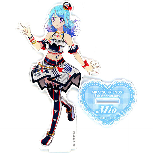 Mio Minato Acrylic Stand Aikatsu Friends! 5th Anniversary Fan Meeting [USED]
