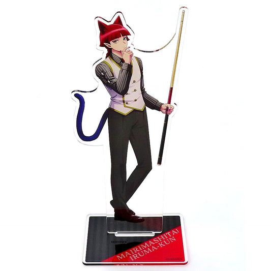 Opera BIG Acrylic Stand Welcome to Demon School! Iruma-kun x ROUND1 [USED]