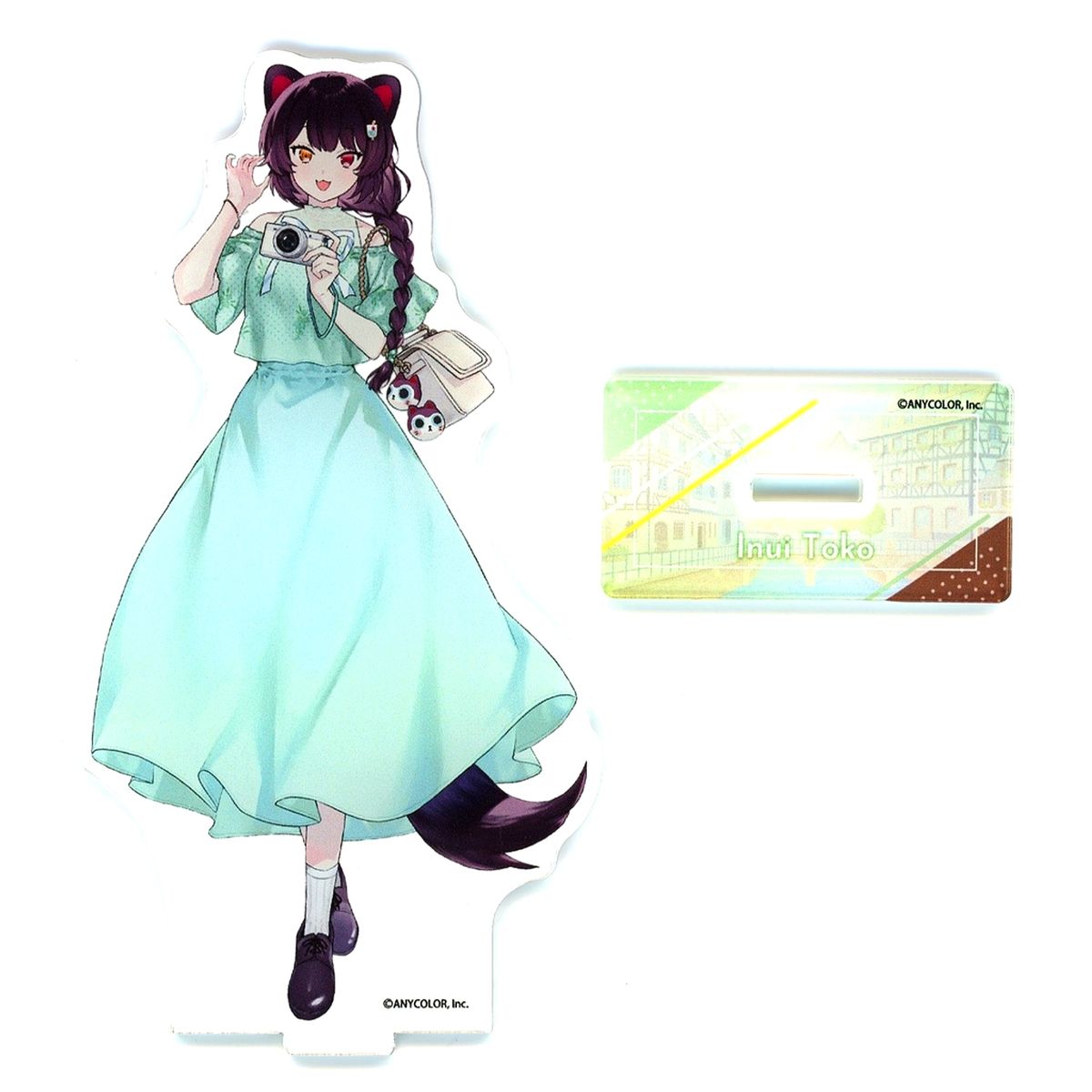 Inui Toko Life Size Acrylic Stand Virtual YouTuber Nijisanji Kurakkuji Photographer Theme C Prize [USED]