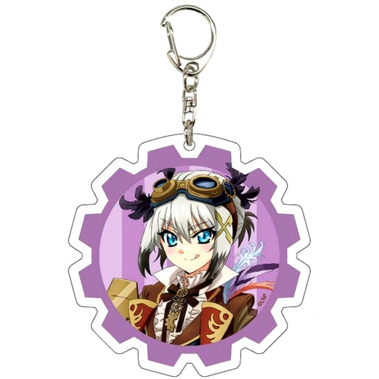 Lord Dearche Steampunk Ver. Magical Girl Lyrical Nanoha Series Acrylic Keychain 11 Illustration [USED]