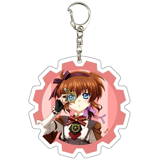 Stern the Destructor Steampunk Ver. Magical Girl Lyrical Nanoha Series Acrylic Keychain 11 Illustration [USED]