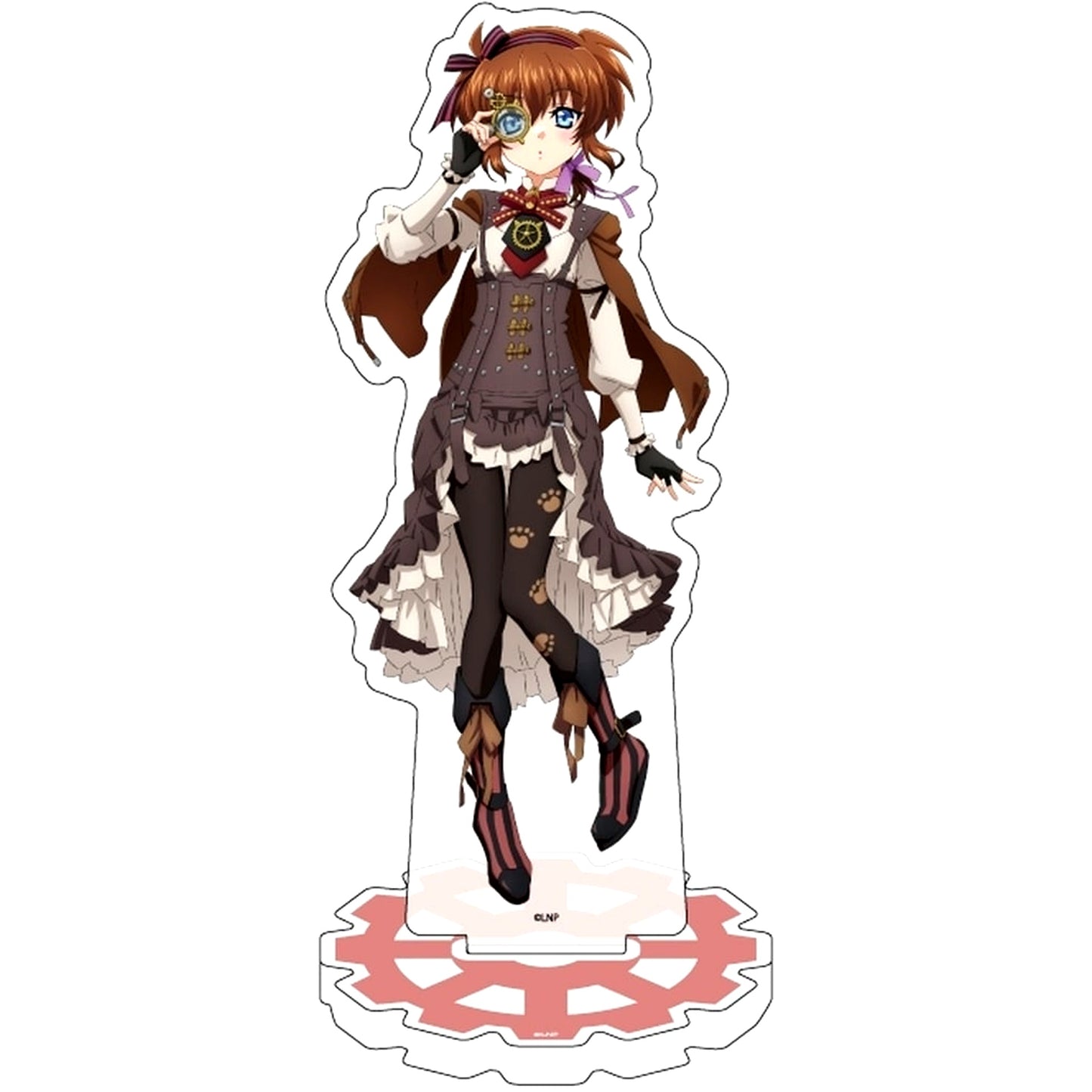 Stern the Destructor 33. Steampunk Ver. Acrylic Stand Illustration Magical Girl Lyrical Nanoha Series [USED]