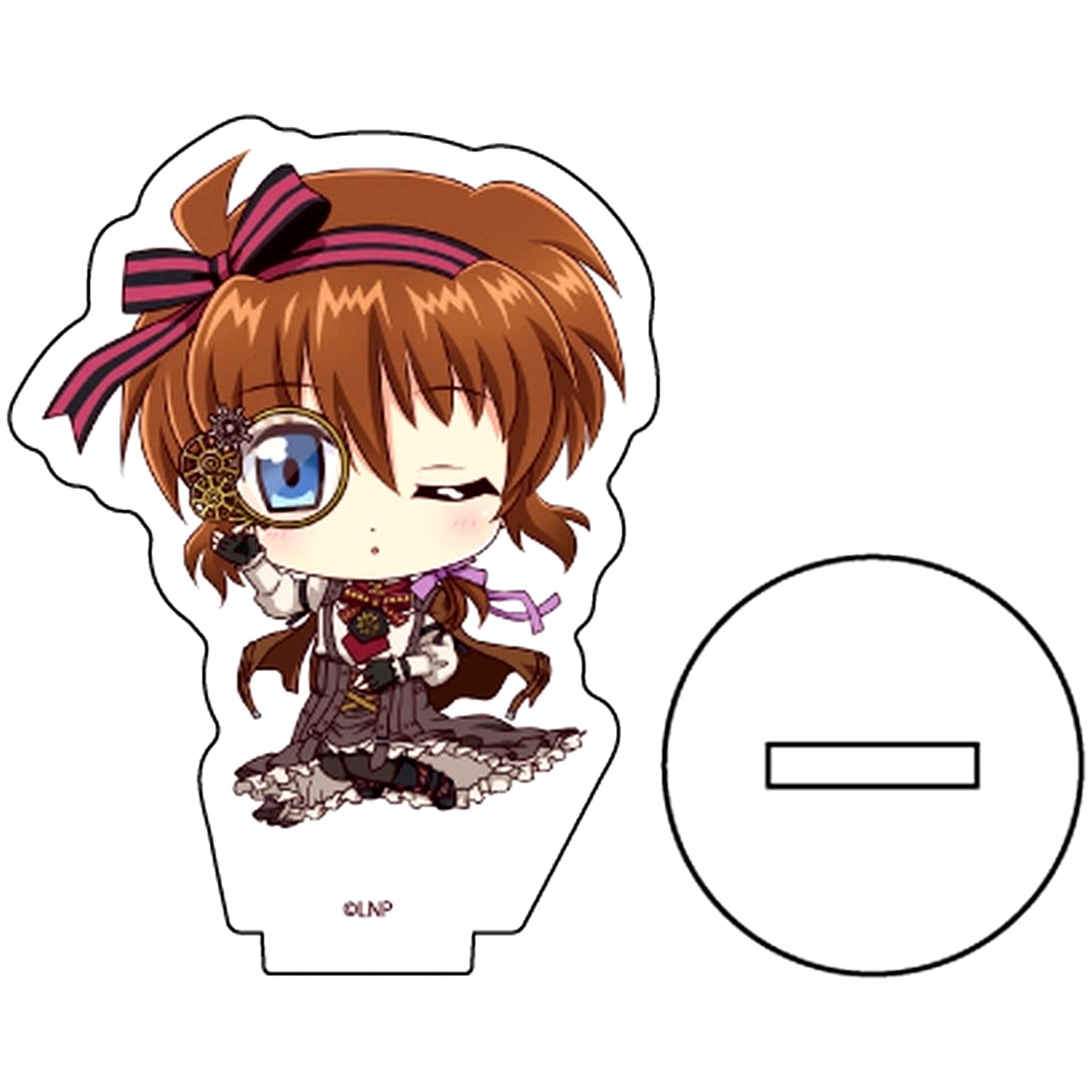 Stern the Destructor Acrylic Petit Stand 16. Steampunk Ver. Mini Character Illustration Magical Girl Lyrical Nanoha Series [USED]