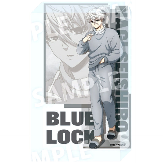 Seishiro Nagi Wake Up and Get Ready Acrylic Block Blue Lock [USED]