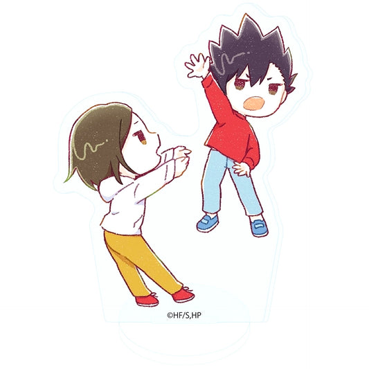 Tetsuro Kuroo & Kenma Kozume Haikyu!! GraffArt Acrylic Petit Stand [USED]