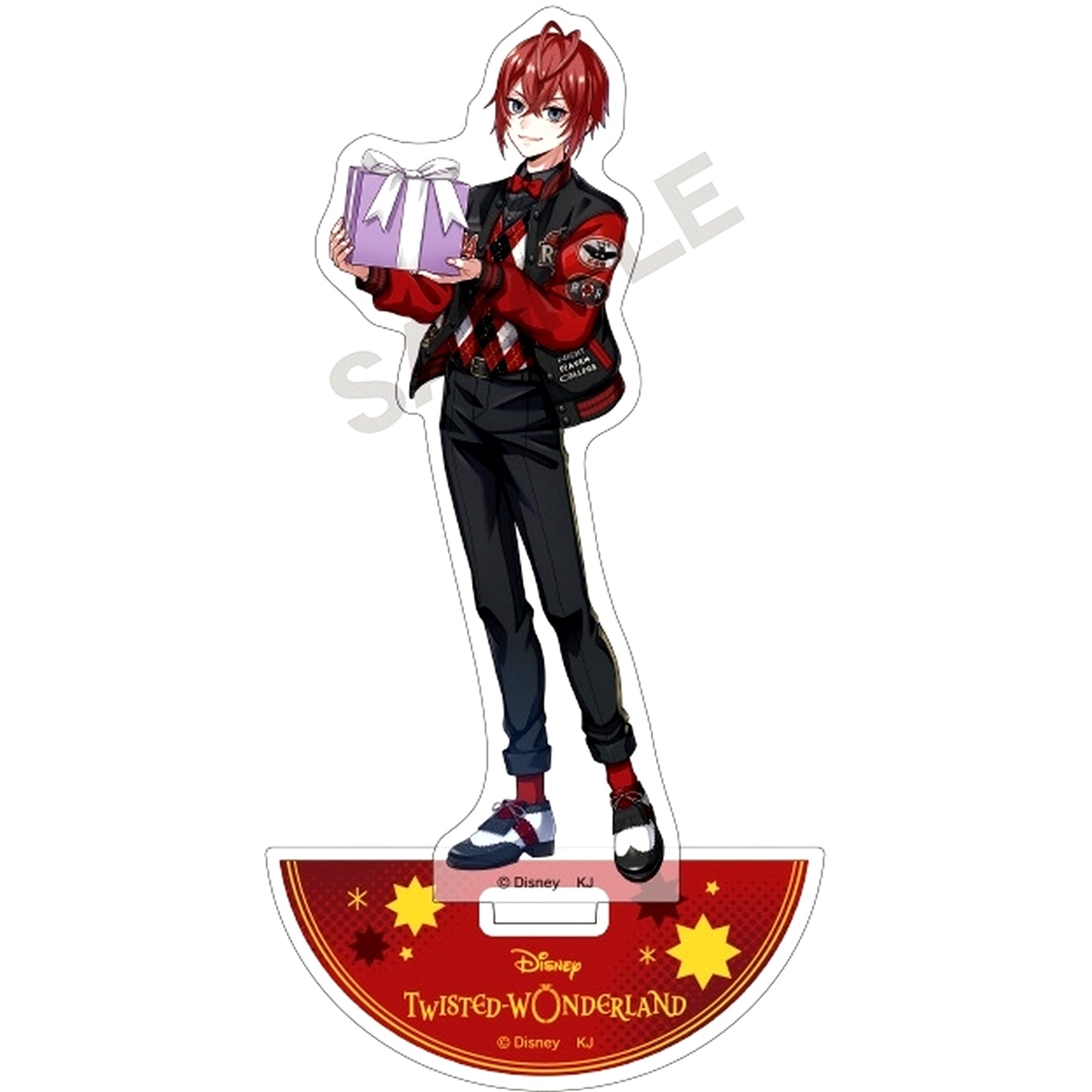 Riddle Rosehearts Union Birthday Foil Stamped Acrylic Stand Disney Twisted-Wonderland [USED]